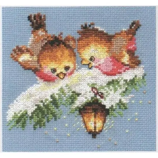 Alisa Light Fire Cross Stitch Kit {3}