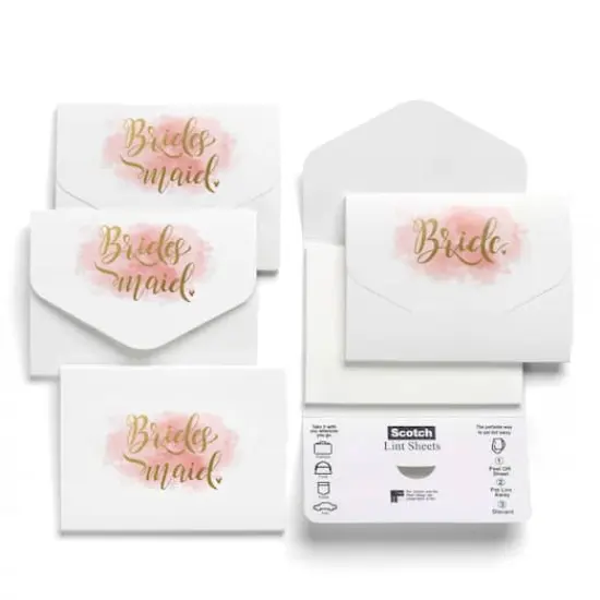 Hortense B. Hewitt Co. Bridal Party Pocket Lint Packs  {1}