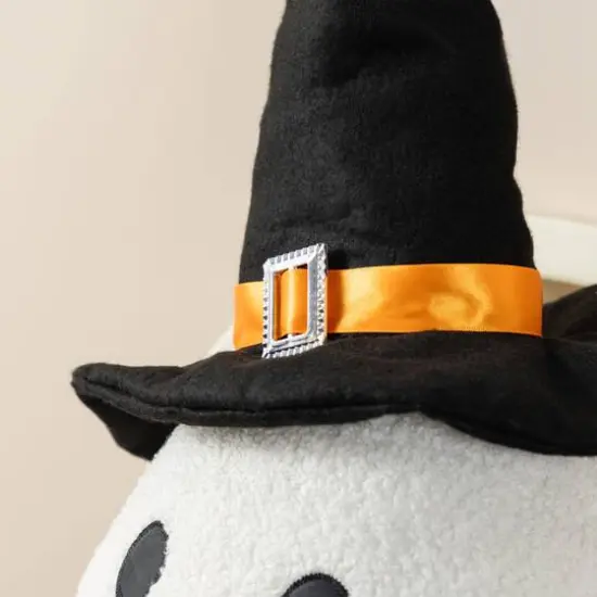 Glitzhome® 65.25"H Lighted Halloween Oversized Fabric Ghost Shelf Sitter {7}