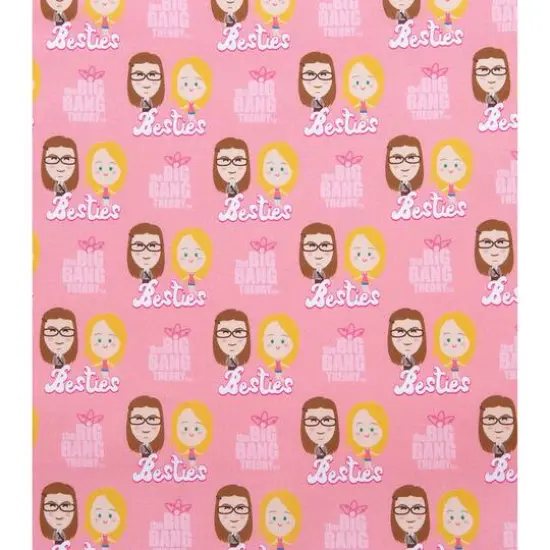 The Big Bang Theory Besties Precut Cotton Fabric {4}