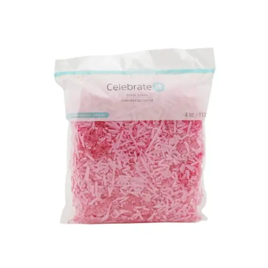 Paper Shred by Celebrate It&trade;, 4oz. Pink {4}