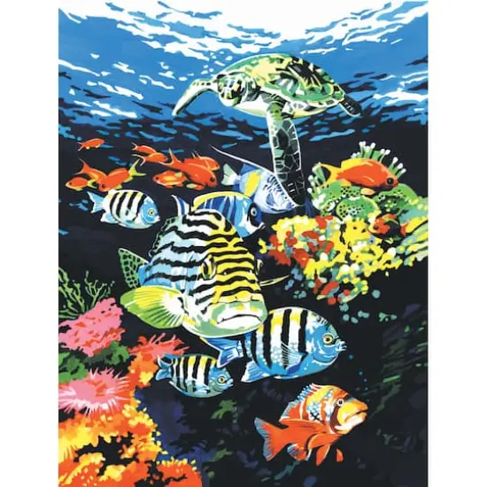 Royal & Langnickel&reg; Painting by Numbers&trade; Artist Canvas Series Ocean Deep Kit {1}