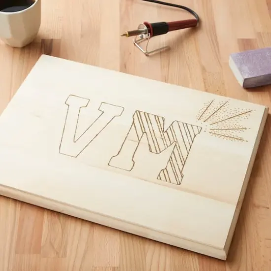 12" x 16" Basswood Rectangle Plaque by Make Market&reg; {5}