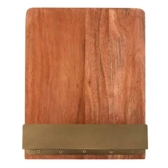 10" Natural & Gold Recipe Card Holder by Ashland&reg; {3}