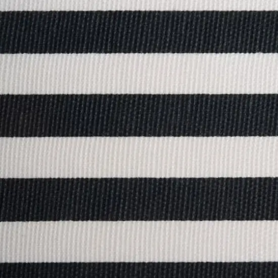 DII&reg; Square Black Pinstripe Polyester Cube {3}