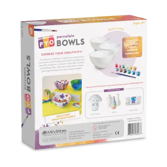 Paint Your Own Porcelain Bowls {4}