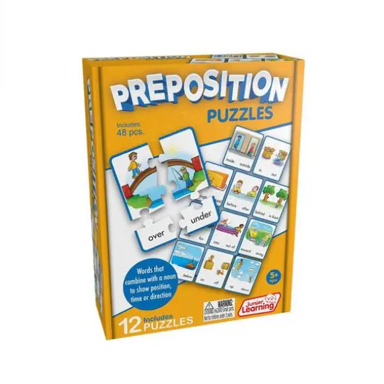 Junior Learning&reg; Preposition Puzzles {1}
