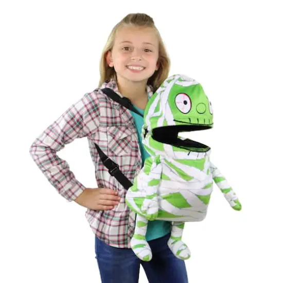 20" Musical Animated Mummy Child Halloween Trick or Treat Bag {3}