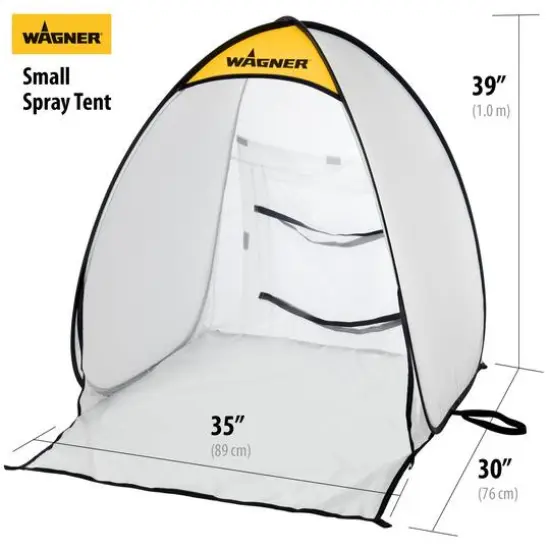 Homeright 39" White Small Spray Shelter {6}