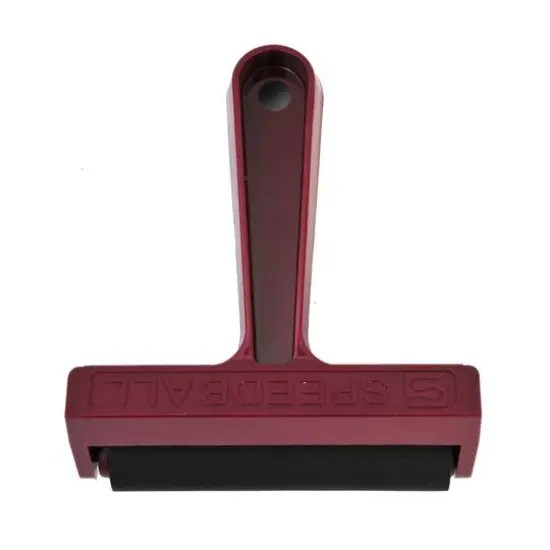 Speedball&reg; Pop-In&trade; Rollers 4" Hard Rubber Brayer {1}