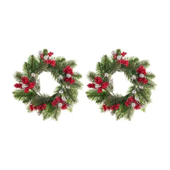 Silver Classic Adjustable Candle Ring Set {1}