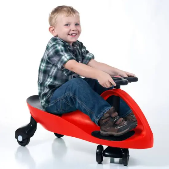Toy Time Red Ride-On Wiggle Car {3}