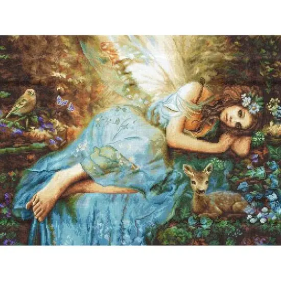 Letistitch Spring FairyCounted Cross Stitch Kit {10}