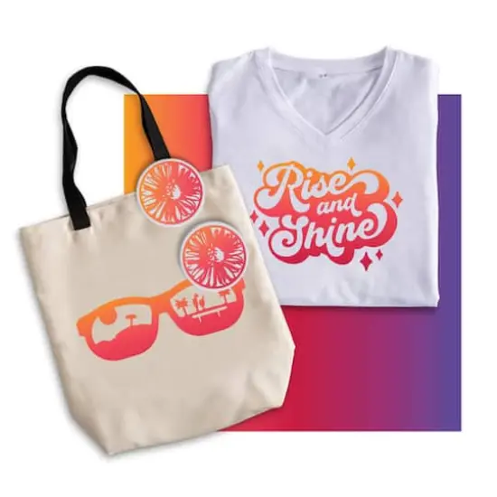 Cricut&reg; Infusible Ink&trade; Transfer Sheet Patterns, Bright Bow Gems {7}