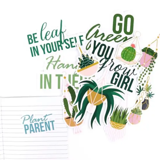 House Plants Vinyl Die Cut Stickers by Recollections&trade; {3}