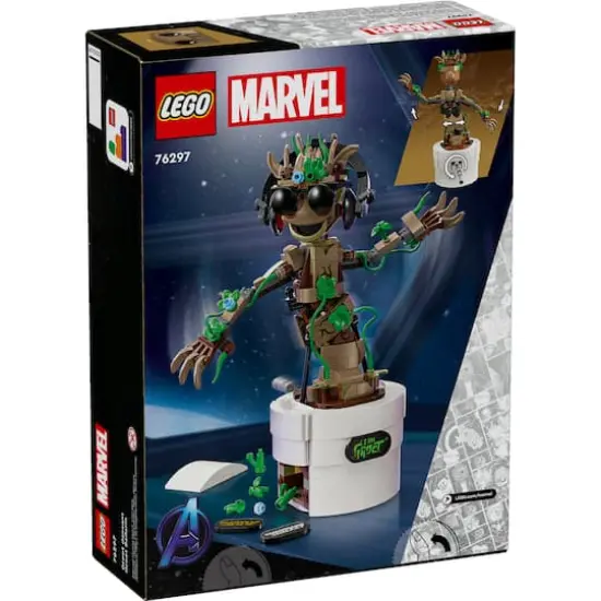 LEGO&reg; Marvel Dancing Groot Buildable Animated Toy 76297 {4}