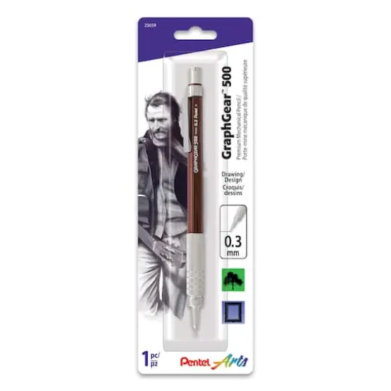 Pentel&reg; GraphGear&trade; 500 0.3mm Drafting Pencil {8}