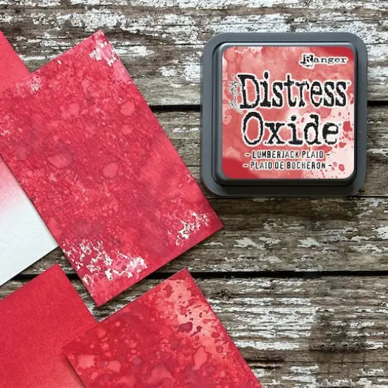 Tim Holtz&reg; Distress&reg; Oxide Ink Pad Lumberjack Plaid {3}