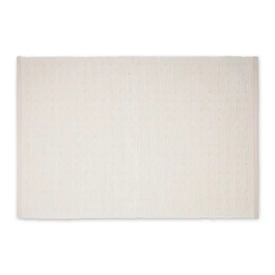 DII&reg; Chintz Rose Dobby Dots Rib Placemat (Set of 6) {3}