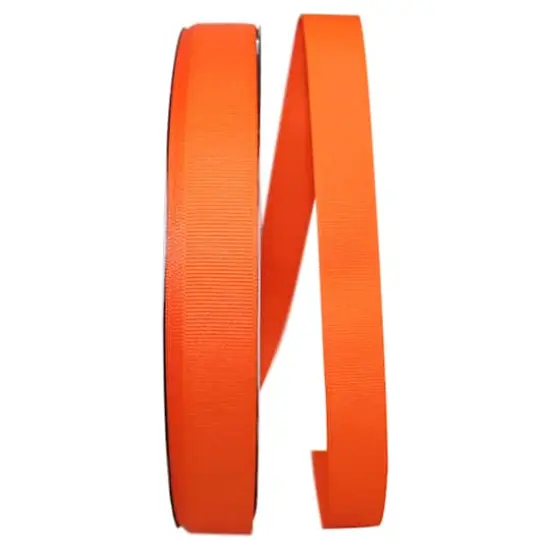JAM Paper 7/8" Grosgrain Texture Ribbon Orange {1}