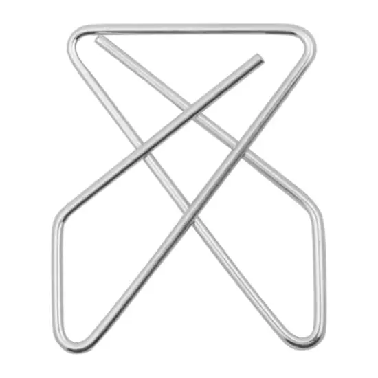 JAM Paper Silver Butterfly Clips, 2 Packs of 20 {5}