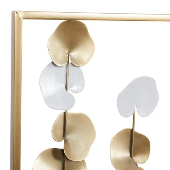40" Gold Metal Modern Wall D&eacute;cor {4}