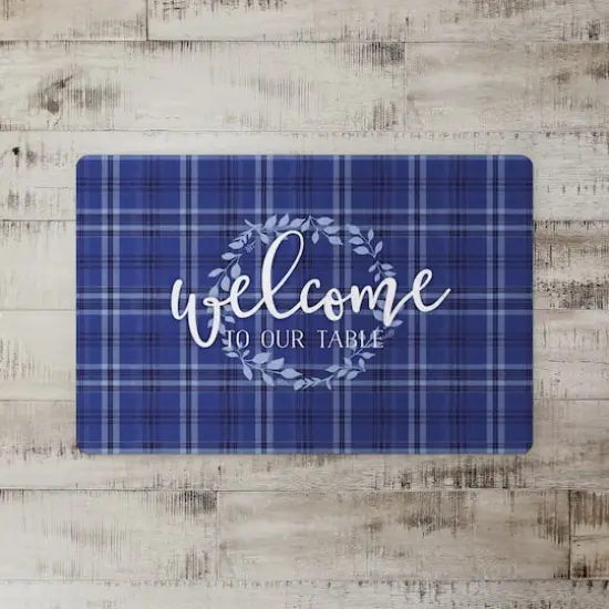 Welcome To Our Table Floor Mat {3}