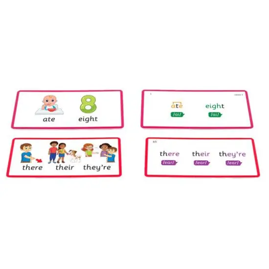 Junior Learning&reg; Homophone Flashcards {5}