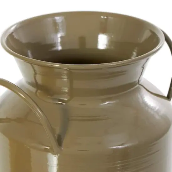 Multicolored Metal Jug Vase with Handles Set {3}