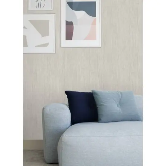 RoomMates Cherry Wood Peel & Stick Wallpaper Gray {5}