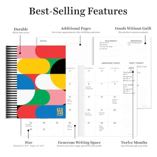 TF Publishing 2023-2024 Mod Pods Medium Monthly {6}