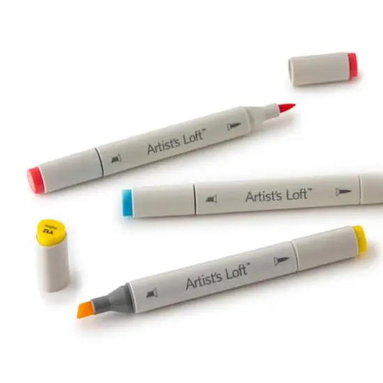 Bright Primaries Sketch Markers by Artist's Loft&trade; {1}