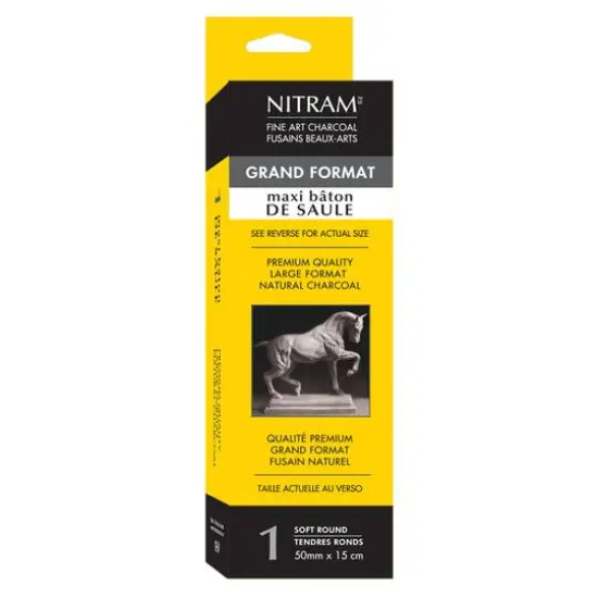 Nitram&trade; Beaux Arts Fusains Soft Charcoal {1}