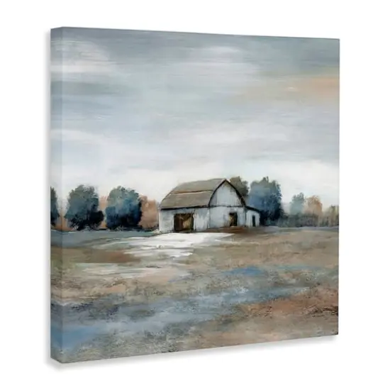 Stupell Industries Countryside Barn Neutral Tones Canvas Wall Art {4}