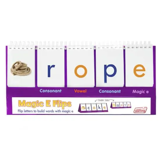  Junior Learning&reg; Magic E Flips Double-Sided Flip Stands, 3ct. {4}