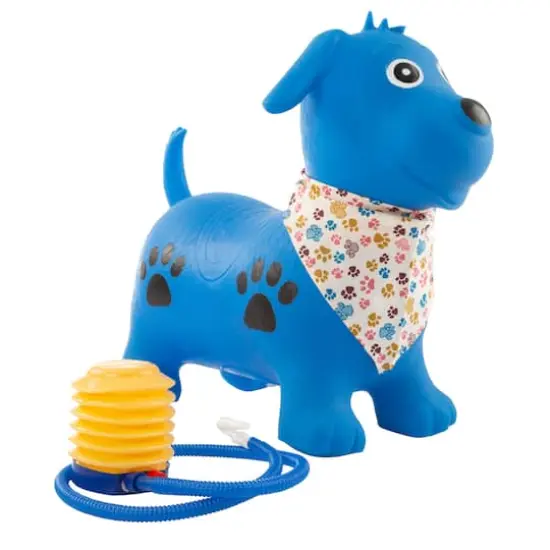 Toy Time Inflatable Bouncy Dog {9}