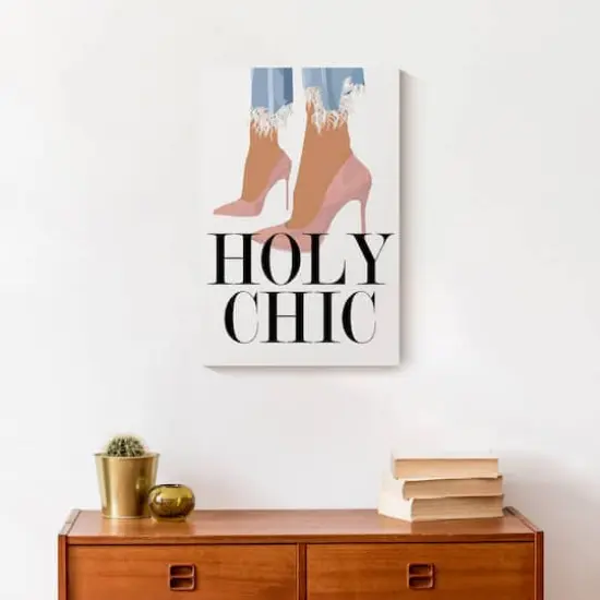 Holy Chic Canvas Wall Art {5}