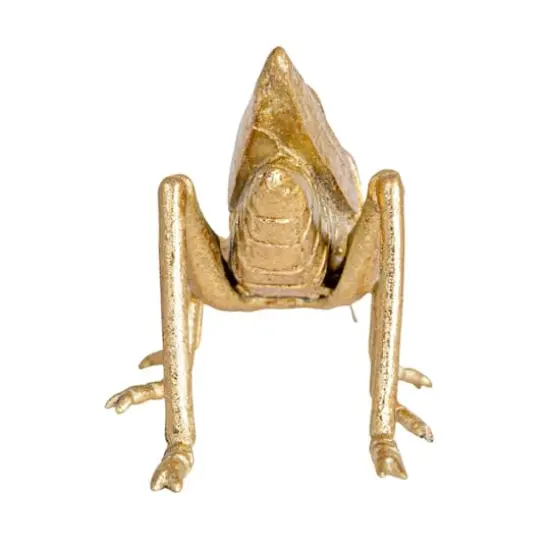 Hello Honey&reg; 5.5" Gold Gilded Garden Grasshopper D&eacute;cor {7}