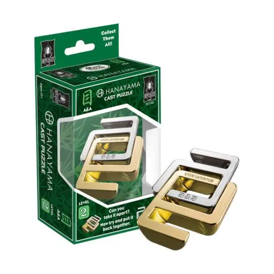 Hanayama Level 2 Cast Puzzle - A&A {3}