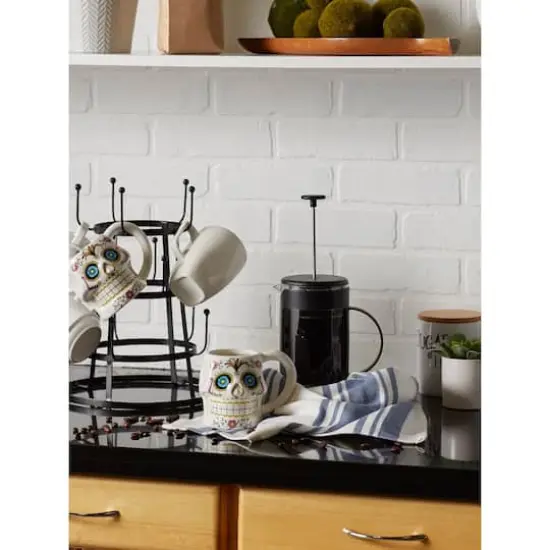 DII&reg; Sugar Skull Ceramic Mugs, 2ct. {6}