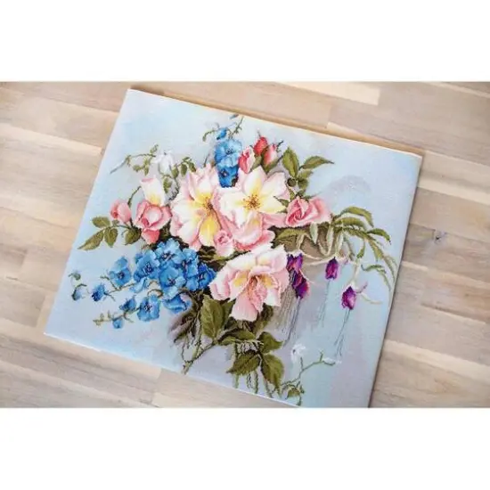 Luca-s Bouquet With Bells Counted Cross Stitch Kit {5}