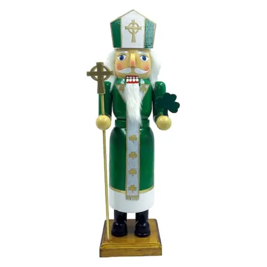 Santa's Workshop 14" St. Patrick Nutcracker {1}