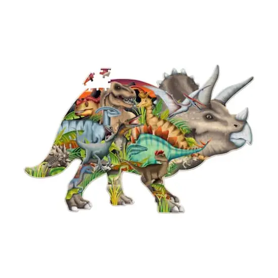 Wildlife World Puzzle - Dinosaurs: 200 Pcs {3}