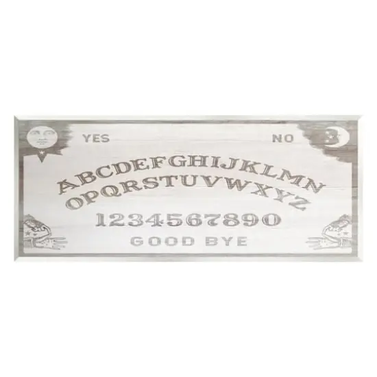 Stupell Industries Spooky Vintage Ouija Board Wall Plaque Art {1}