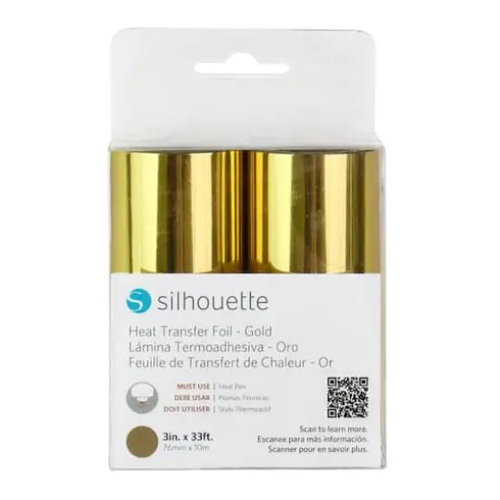 Silhouette Gold Heat Transfer Foil Rolls, 2ct. {5}