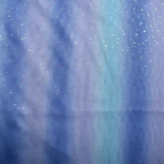 Feldman Purple & Blue Confetti Mesh {3}