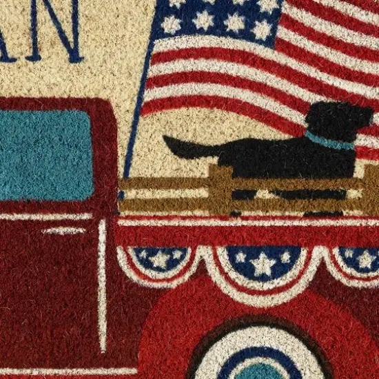 DII&reg; Patriotic Truck Doormat {6}