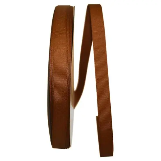 JAM Paper 5/8" Grosgrain Texture Ribbon Light Brown {1}