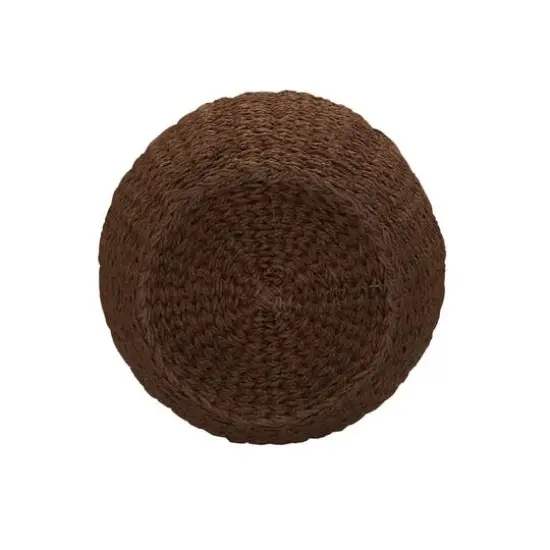 Household Essentials 19" Woven Storage End Table Brown {7}