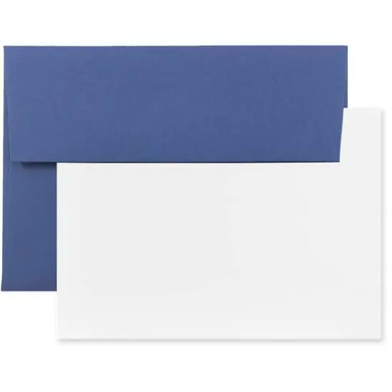 JAM Paper A6 Blank Greeting Cards & Envelopes Set, 100ct. Baby Pink {2}